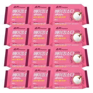 소키 프리미엄 베이킹소다 세탁비누 200g X 12개