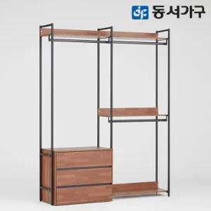 아티몬 철제 시스템 셀프 드레스룸 1600 서랍행거
