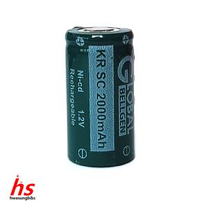 Ni-CD SC2000 1.2V 2000mAh 니카드 전동드릴 청소기 전동드라이버 리필 배터리 충전지 충전배터리