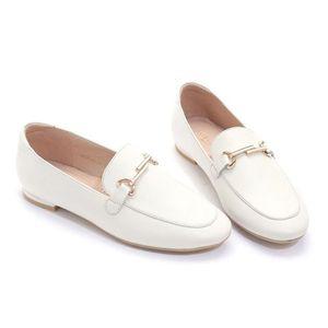 [갤러리아] 세라 여성 소가죽 컴포트 로퍼 TCP22001 아이보리 1CM