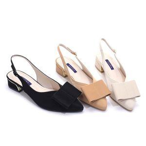 [갤러리아] SAERA 세라 여성 리본 포인트 슬링백 샌들 S22G400 3컬러 3CM