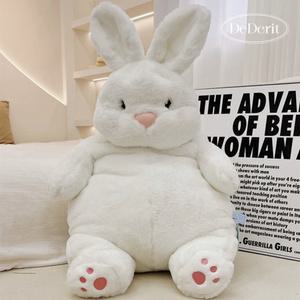 데데리트 안고자는 보들보들 귀여운 토끼 뚠뚠이 애착 선물용 봉제 인형 60cm