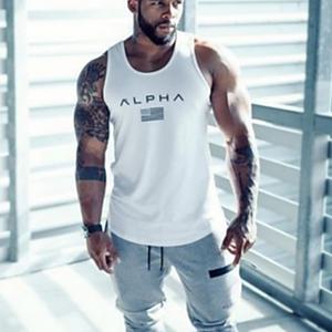 ALPHA 머슬핏 나시티 헬스 스포츠민소매