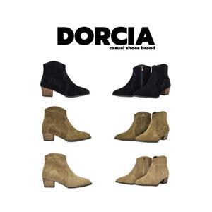 [도르시아] DORCIA 역시즌세일 천연가죽 웨스턴 누벅 기모 디커부츠 DR008