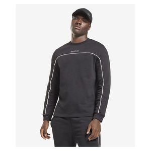 [하프클럽/리복]Reebok 남여공용 TE Piping 맨투맨 - 블랙 / GS9320 RETS2E098BK
