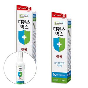[DK-Ph] 야외용 모기기피제 디펜스벅스 110ml 2팩