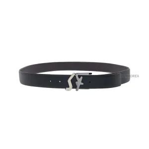 [롯데백화점]페라가모 남성 SF 로고 리버시블 벨트 67 A251 NERO HICKORY 0734199