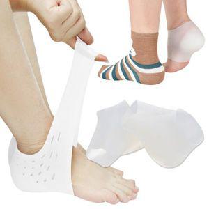 시크릿실리콘깔창2P(화이트) 키높이 양말 신발
