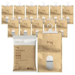 [물먹는뽀송] 매일매일이 뽀송한 옷장용 제습제 200g 10입