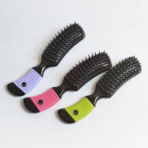 [라이프스토리]밍크쿠션브러쉬 소 두피 머리빗 드라이 헤어브러쉬