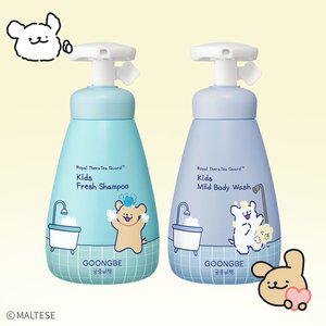 [궁중비책][궁중비책 x 몰티즈]키즈 프레시 샴푸 300ml + 키즈 마일드 바디워시 300ml