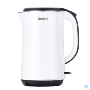 키친플라워 쿠킨 점보 이중단열 가벼운 전기포트 1.8L