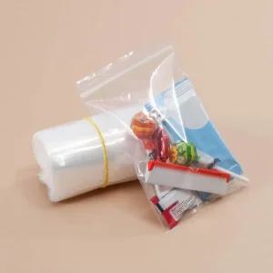 튼튼한 PE 지퍼백 100p세트(12x17cm)/지퍼팩/비닐/투명/여행용/지퍼/봉투/다용도/지퍼펙/일회용/밀봉/정리
