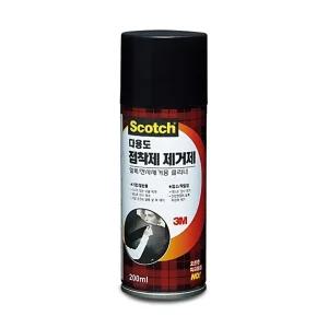 3M 스카치 다용도 접착제 제거제 200ml/스티커/타르/껌/끈끈이/제거/끈적이/얼룩/접착/보수/크리너/클리너