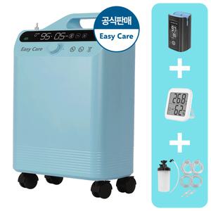 국산 의료용 산소발생기 이지케어 EZ-S5 풀패키지 가정용 산소호흡기