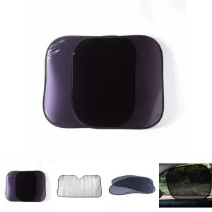 접착식 차량용 햇빛가리개(2p) (50cm)/햇빛/가리개/자동차/차광막/차량/차광망/앞유리/썬바이저/커튼
