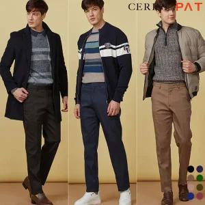 [CERINI by PAT]남성 이중직 TC 기모 본딩 팬츠 1종 (8 color) 22w