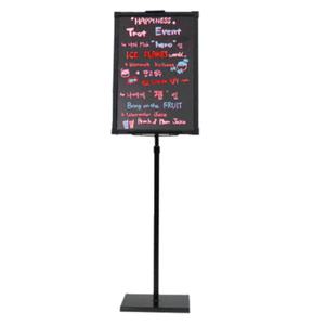 LED 4면 칼라네온보드 CNB-45 블랙보드 형광칠판 카페 네온사인 보드판 안내판