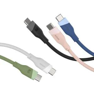 아트박스/아트뮤 실키 C타입 to C 100W 240W 5A PD 고속충전 케이블 200cm