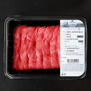 케이프그림 호주산 앞다리 불고기용 (냉장) 300g × 1개