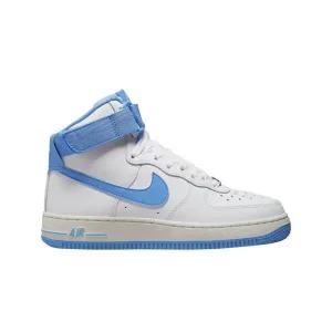[정품아닐시3배보상] W 나이키 에어포스 1 하이 OG QS 유니버시티 블루 Air Force 1 High OG QS University