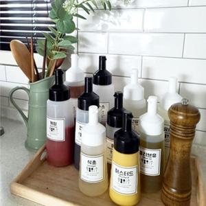 소스병 700ml 뚜껑 원터치 소분용기 왕대형 오픈형