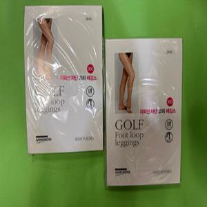5 켤레 GOLF 자외선차단 골프 50 D 고리 레깅스 스킨 발고리 쫀쫀 스포츠 운동 갱수네 감성텍스