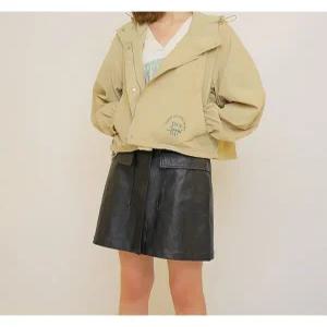 [온앤온][온앤온] 빅 플랩 포켓 레더 스커트(NL2SS267) (NL2SS267)