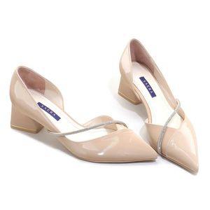 [갤러리아] 세라 여성 백화점 전용 수제화 공단 펌프스 구두 TJP23006 베이지 5CM