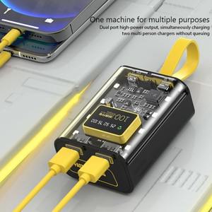 18650 배터리 홀더  318650 배터리 충전기 케이스 DIY 전원 은행 상자 빠른 5V 2A 더블 USB 출력 보관 LED