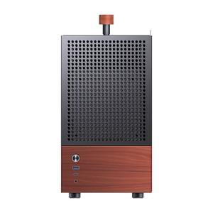 오픈케이스 도어 핸들이있는 Jonsbo T6 ITX 케이스 3mm ADluminum 합금 쉘 지원 공급 장치 AMD CPU 용 미니