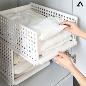 옷 정리 수납함 슬라이딩 의류 정리함 붙박이장 서랍식 칸막이 서랍장 플라스틱서랍장