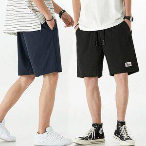 고품질 남성 심플 5부반바지 URK009 신상 스키니팬츠 가을 남 밍크 면바지 와이드팬츠 데님 (WFHTGQU)