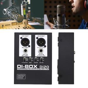 음악가 전문 다이렉트 박스 2채널 액티브 BOX 밸런스드 출력