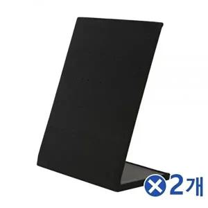 L형 귀걸이진열대 블랙 소품진열대 악세사리진열대-WFB75BC