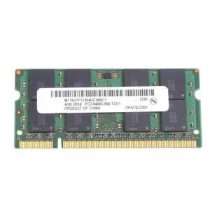 MT DDR2 4GB 800Mhz RAM - PC2 6400S, 16 칩, 2RX8, 1.8V, 200 핀 SODIMM, 노트북 메모리 업그레이드에 적