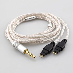 16 코어 HD6XX XLR 밸런스드 HD600 5MM HDXXX 케이블 HD650 HD58X HD660S 99 HD580 도금 실버 이어폰