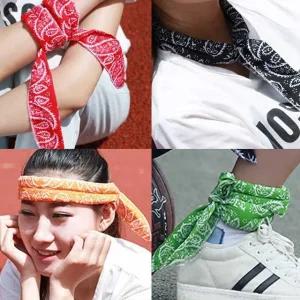 야외 활동 운동 스포츠 냉감 쿨링 스카프 멀티 코디 (WFHPLEP)