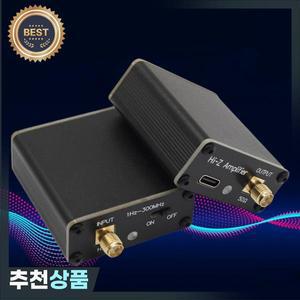 고임피던스 증폭기 도넛 안테나 1Hz-300MHz SW AM 5V 600mA SDR 워키 용 내장 배터리