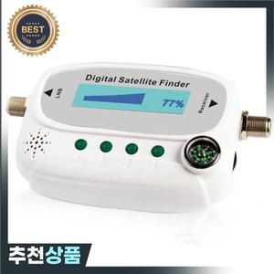 LED 디지털 위성 파인더 SF08 Satlink 수용체 HD TV 신호 수신기 디코더 나침반 4 표시기