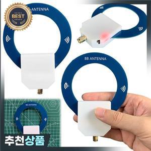 9.9KHz-181MHz 휴대용 MW 루프 안테나 작은 링 BB 공작석 SDR 수신기 TEF6686 도넛