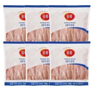올품 IQF 냉동 안심 6kg (1kg x 6봉)