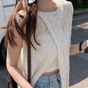 고품질 시스루 여름 캐주얼 레이어드 롱 필수템 원피스 펀칭 (WFHWTH3)