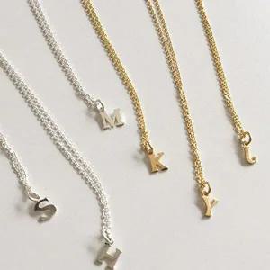 (silver925) initial necklace (A-Z)-WEB57BB