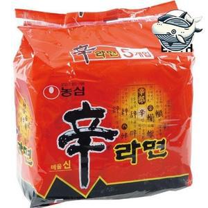 매운 국물 유니맛 신라면 봉지 한국 대표 라면
