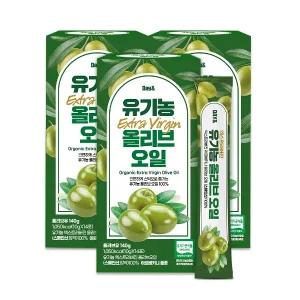 [참앤들황토농원]데이앤 유기농 엑스트라버진 올리브오일 14포 3박스