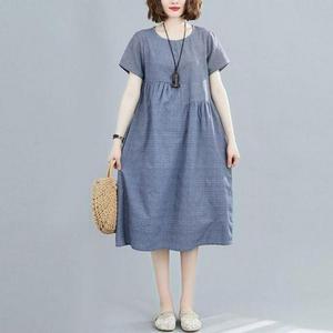 반팔 루 롱원피스 401 빅사이즈 원피스 루즈핏