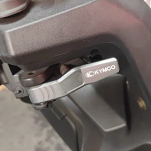 z900rs 엔진가드 KYMCO XCITING S400 AK550 CV3 프리미엄 2017-2024 CNC 주차 브레이크 레버 오토바이 핸드