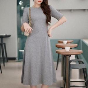 반팔 빅사이즈원피스 루즈핏 휴양지 롱원피스 (3uEVy)