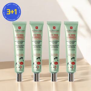 에르보리앙 CC 크림 레드 코렉트 15ml 4개